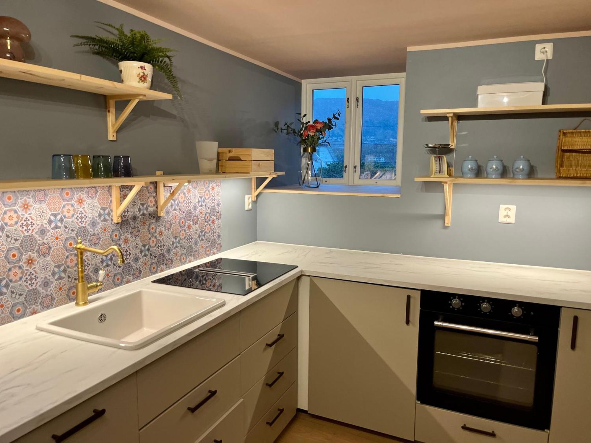 Brand New Flat, Parking! Apartment Bergen Bagian luar foto